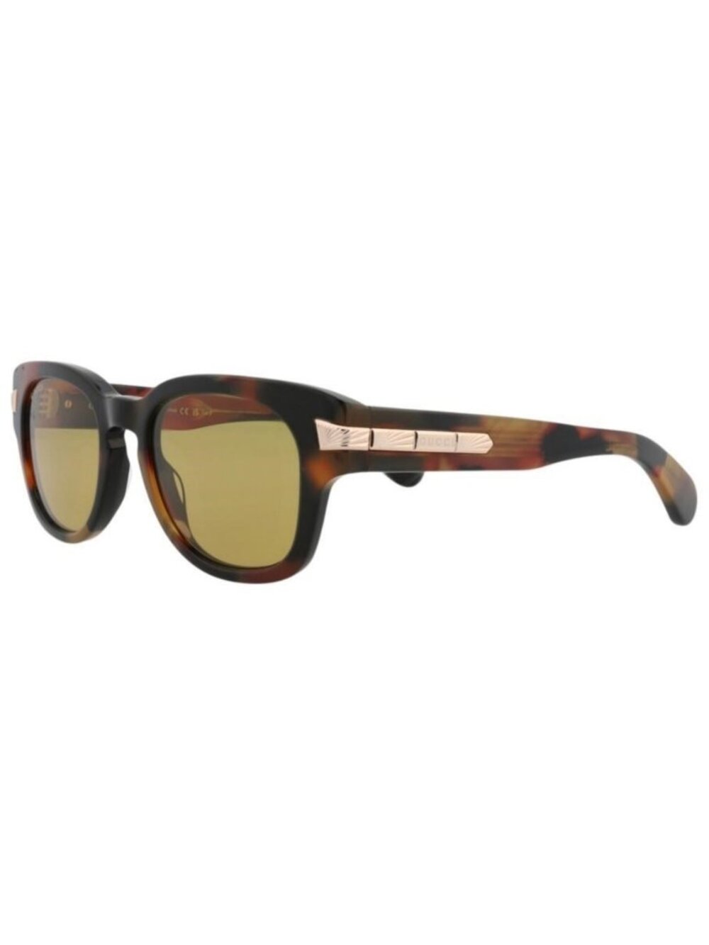 New Gucci Mens Round/Oval Havana Havana Brown Fashion Designer Sunglasses